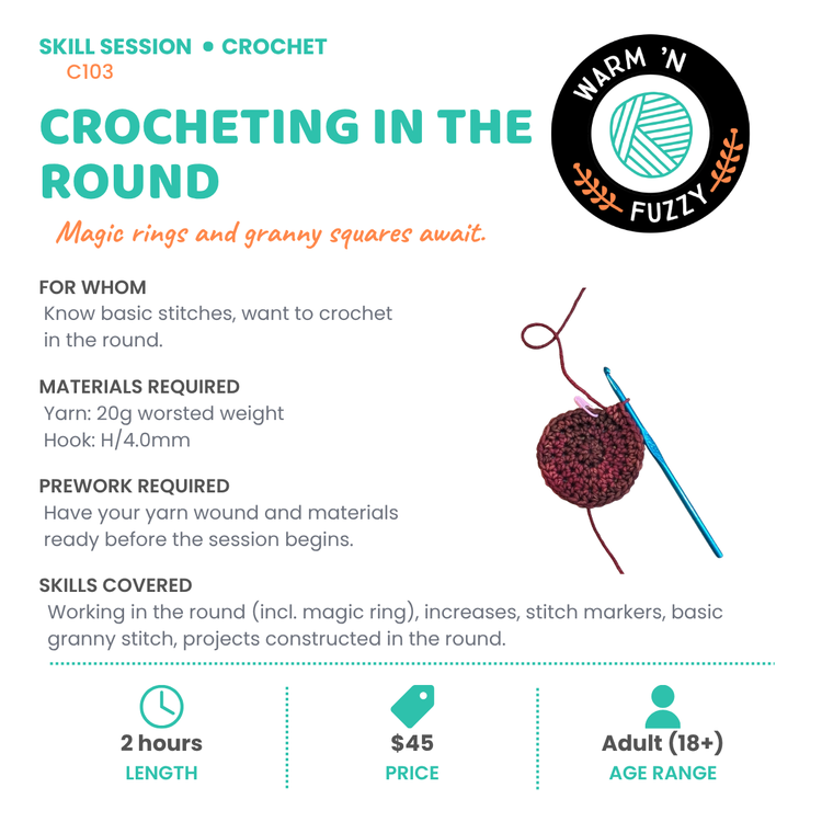 C103 - Crochet in the Round