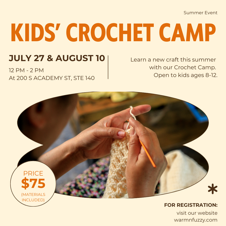 Kids' Crochet Camp