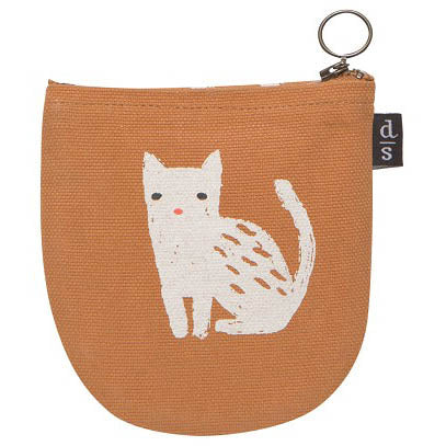 Danica Studio - Cat Halfmoon Woven Pouch (Sudan Brown)