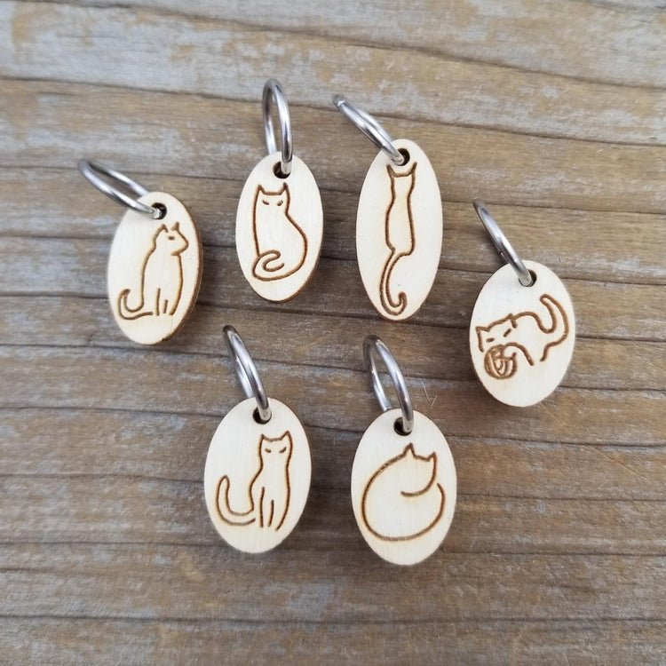 Katrinkles - Cat Stitch Markers