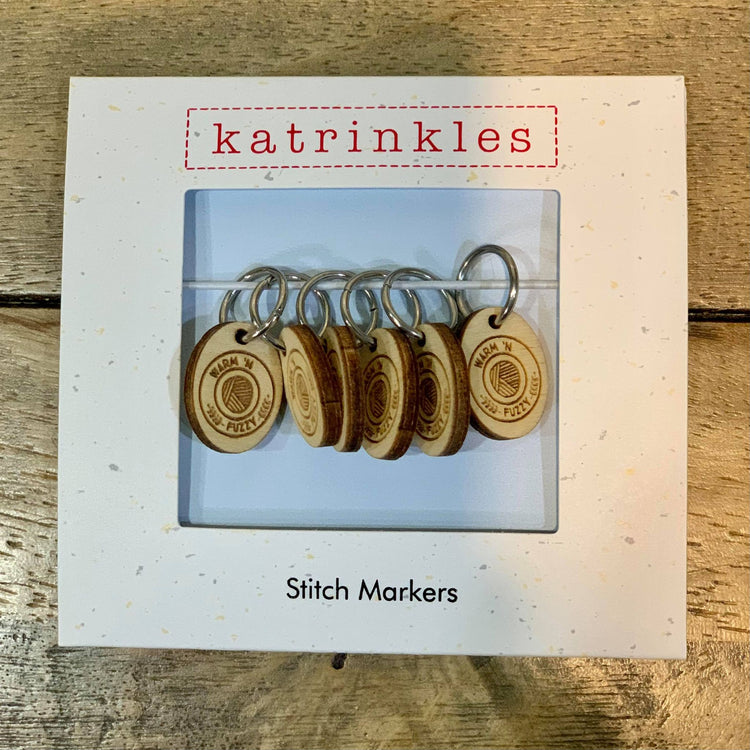 Katrinkles - Warm 'n Fuzzy Stitch Markers