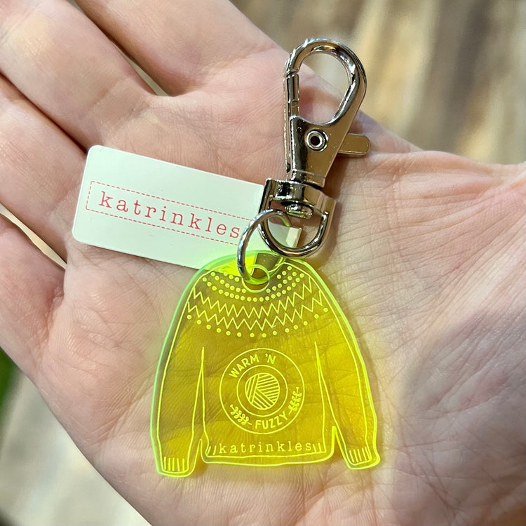 Katrinkles - Warm 'n Fuzzy Sweater Key Fob