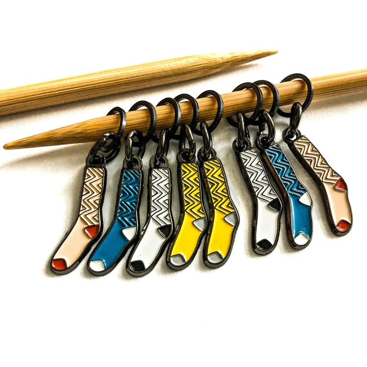 Firefly Notes - Sack of Socks Stitch Marker Set