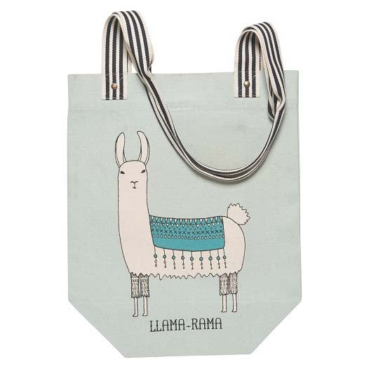 Llamarama Tote Bag