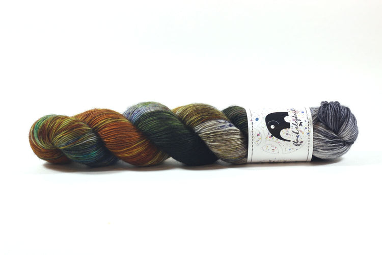 Black Elephant - Merino Singles Fingering