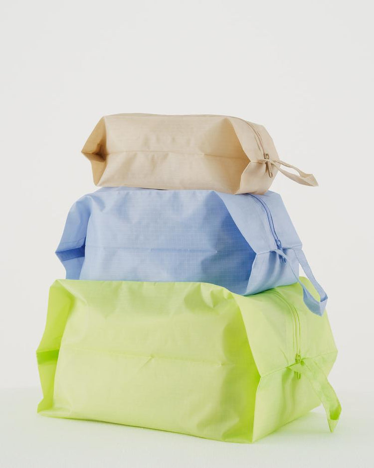 Baggu - 3D Zip Pouch Set