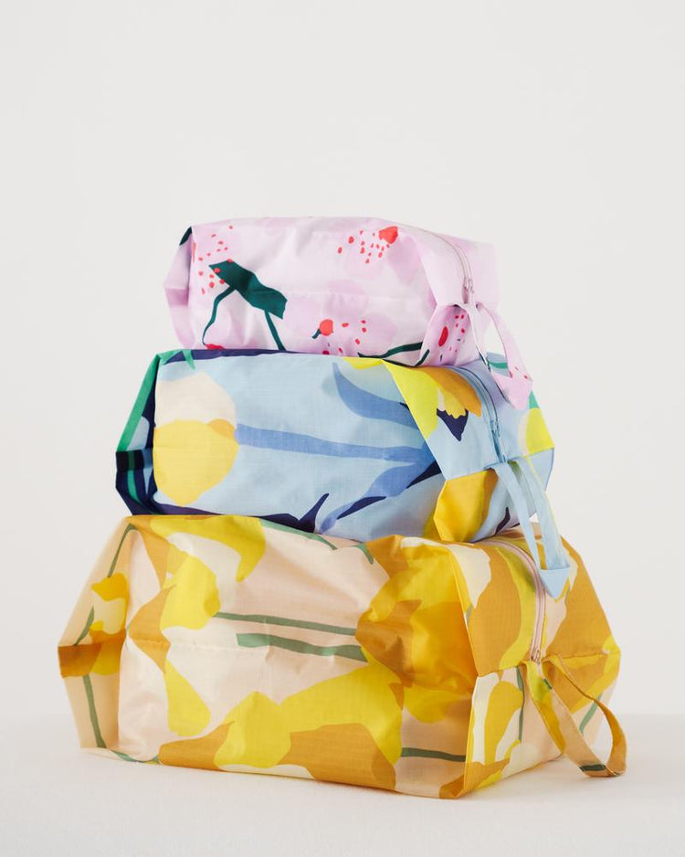 Baggu - 3D Zip Pouch Set