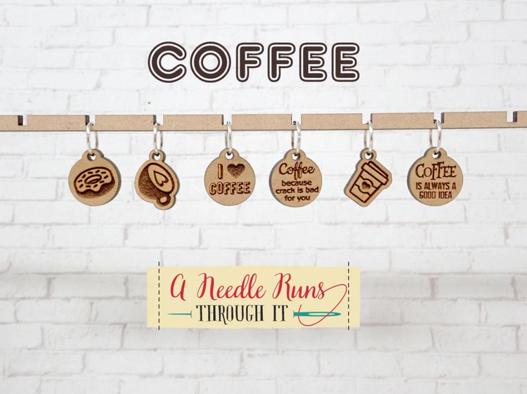 A Needle Runs Through It - Stitch Markers