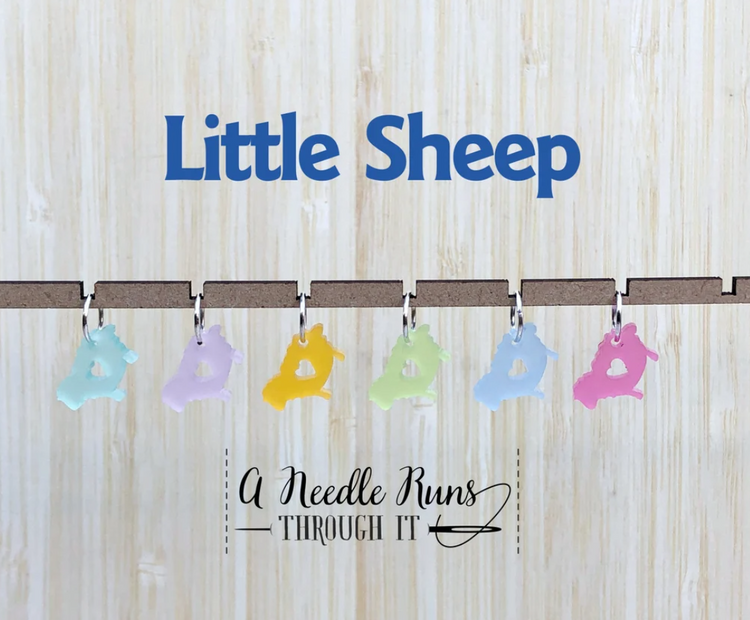 A Needle Runs Through It - Stitch Markers