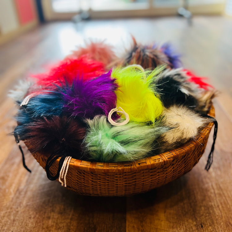 Faux Fur Pom pom
