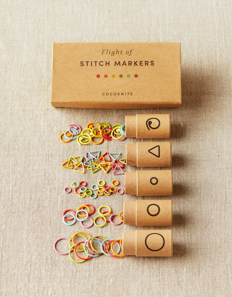Cocoknits - Flight of Stitch Markers