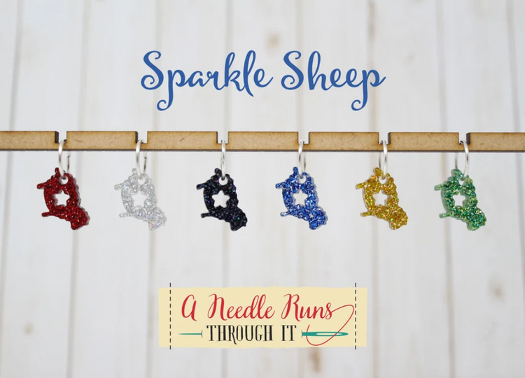 A Needle Runs Through It - Stitch Markers