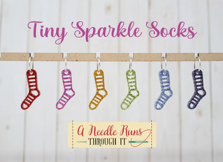 A Needle Runs Through It - Stitch Markers