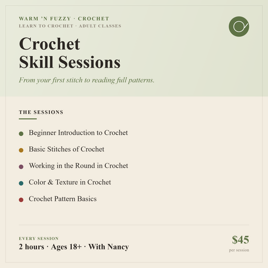 Crochet Skill Sessions