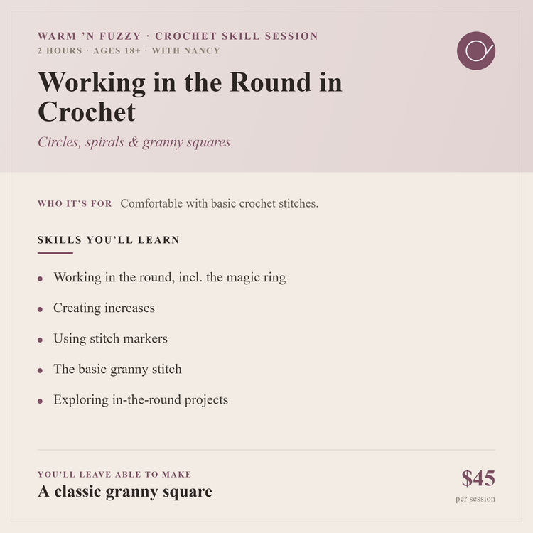 Crochet Skill Sessions