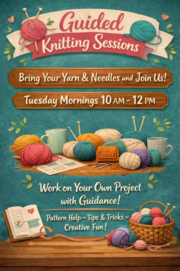 Guided Knitting Projects - Tu