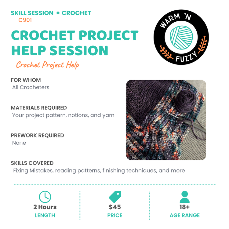 C901 - Crochet Project Help Session