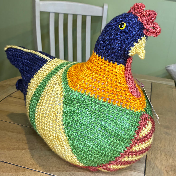 Emotional Support Chicken - Crochet