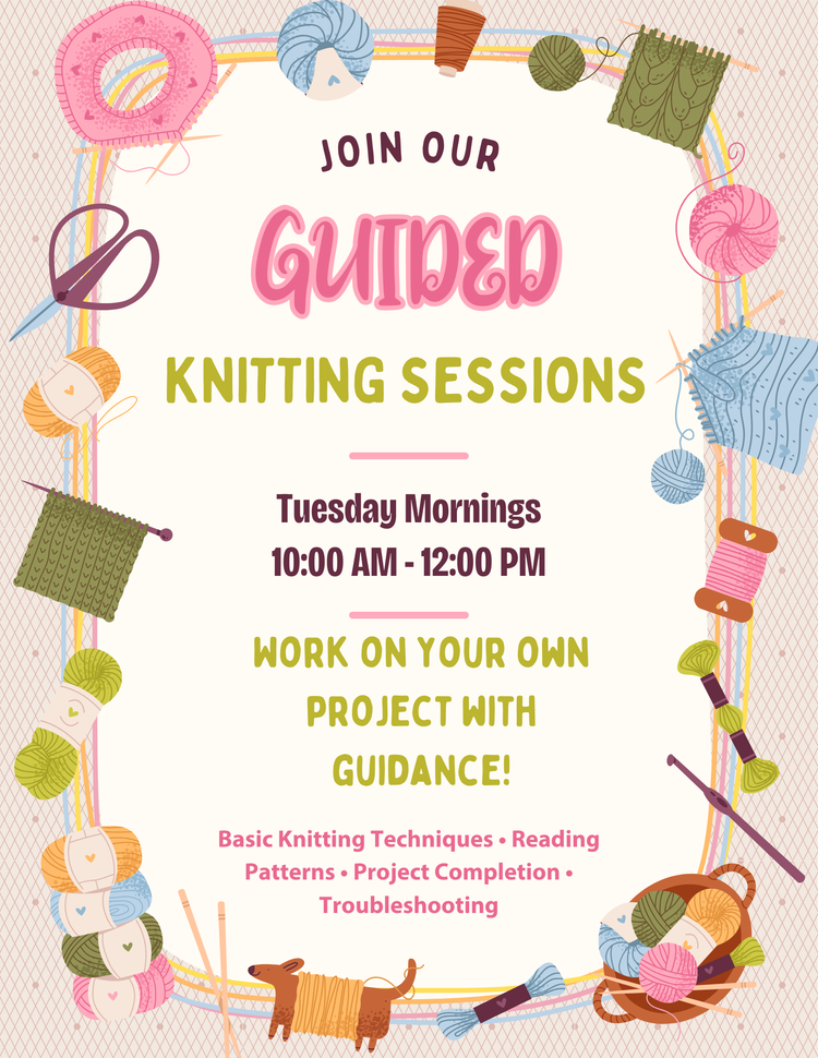 Guided Knitting Projects - Tu