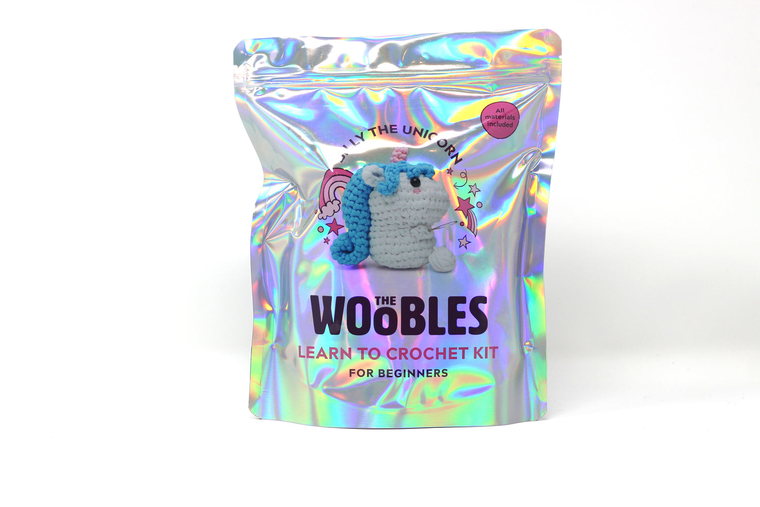The Woobles - Billy The Unicorn Beginner Crochet Kit
