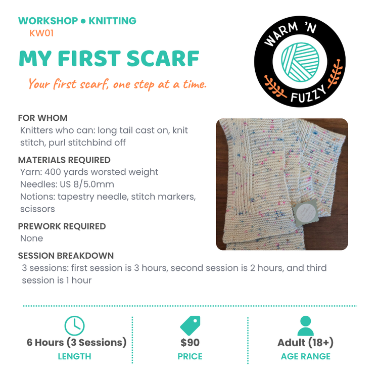 KW01 - My First Scarf