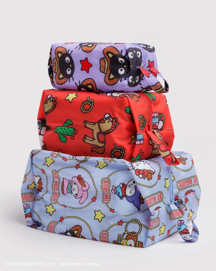 Baggu - 3D Zip Pouch Set