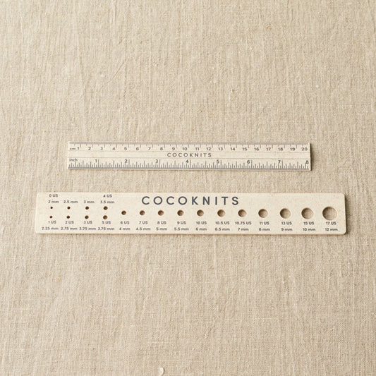 Cocoknits - Ruler and Gauge Set