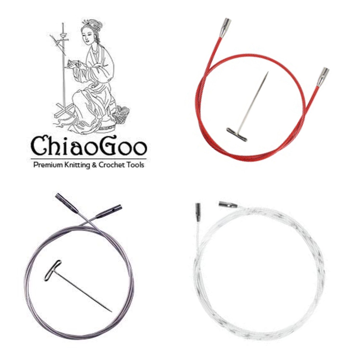 ChiaoGoo - Interchangeable Cables – Warm 'n Fuzzy