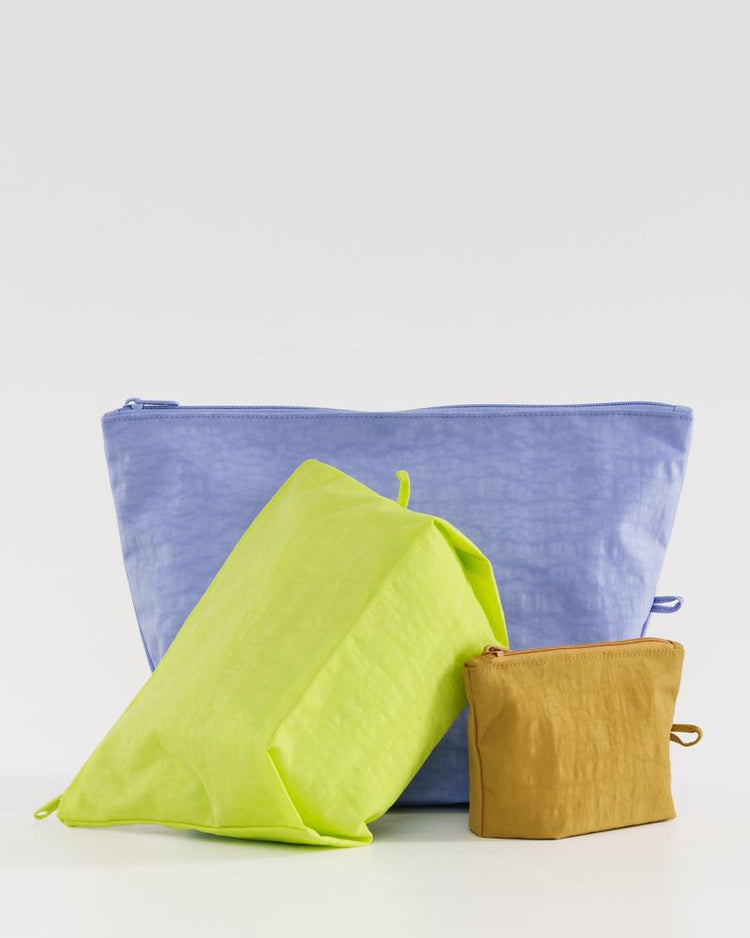 Baggu Go Pouch sea creatures 3 pack set in multi Baggu Go Pouch sea creatures 3 pack set in multi