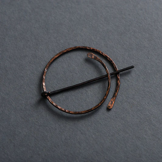 Twig & Horn - Lallybroch Copper Shawl Pin