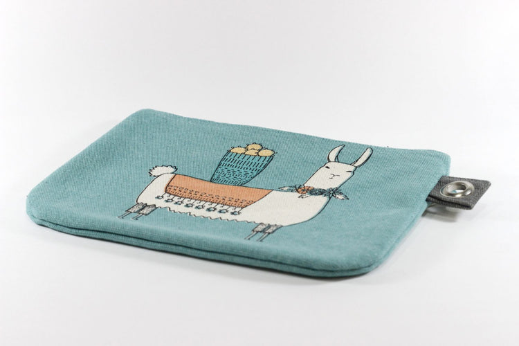 Danica Studio - Llamarama Large Zip Pouch