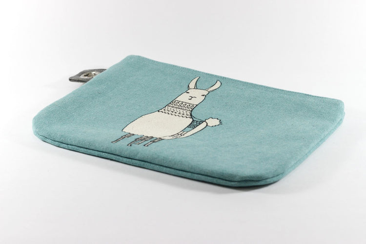 Danica Studio - Llamarama Large Zip Pouch